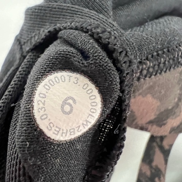 Lululemon Energy Bra Medium Support Wild Thing Camo Brown Earth Multi 6 S - Picture 9 of 10